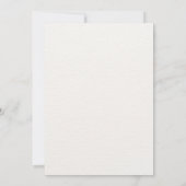 Rood mooie bruiloft uitnodiging (Achterkant)