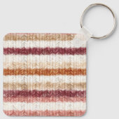 Rood namaakbrei hart sleutelhanger (Achterkant)