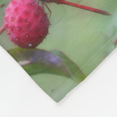 Rood Natuur fluitje Fleece Deken (Hoek)