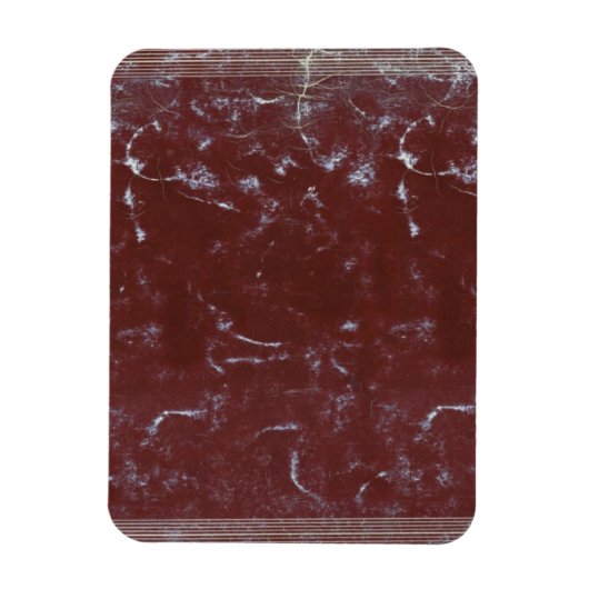  rood Notitieboek Hoesje Magneet (Verticaal)