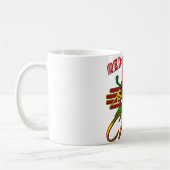 Rood of groen? koffiemok (Links)