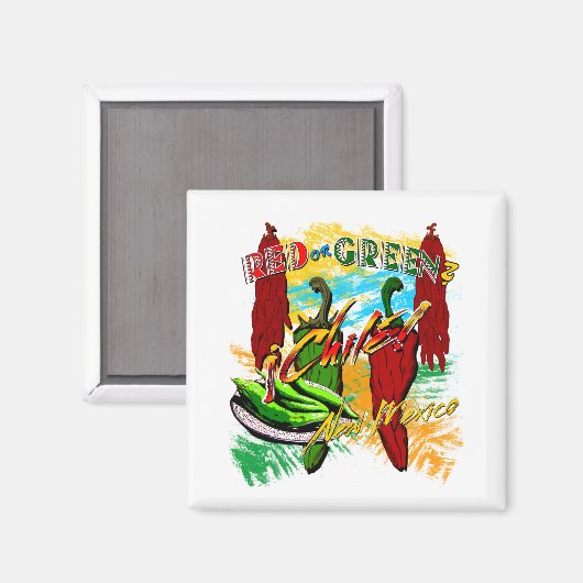Rood of Groen? Magneet (Voorkant / Achterkant)