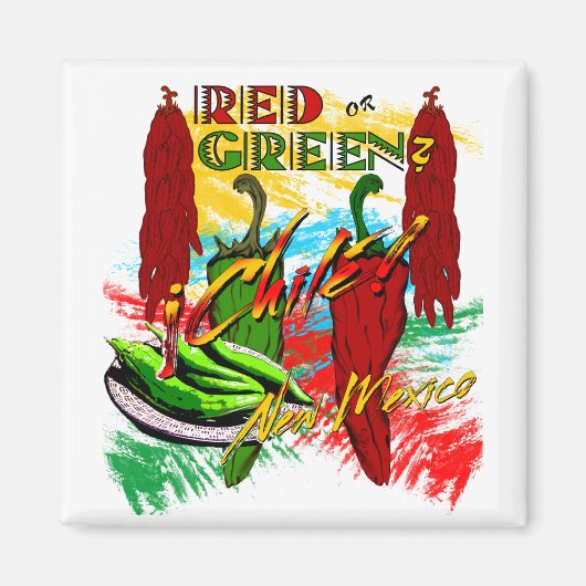 Rood of Groen? Magneet (Voorkant)