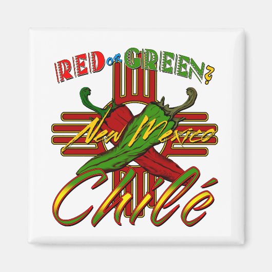 Rood of Groen? Magneet (Voorkant)