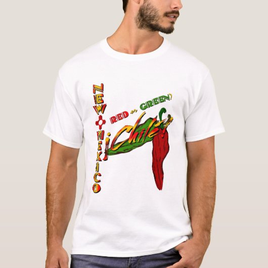 Rood of groen? t-shirt (Voorkant)