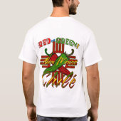 Rood of groen? t-shirt (Achterkant)