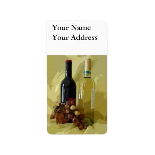 Rood of wit etiket (Voorkant)