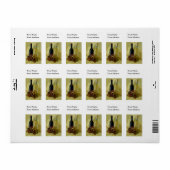 Rood of wit etiket (Full Sheet)