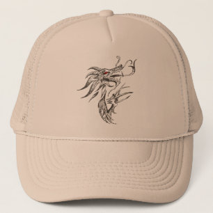 Rood-ogen draak trucker pet