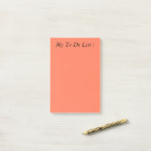 Rood om aanbiedingen te doen post-it® notes (Op bureau)