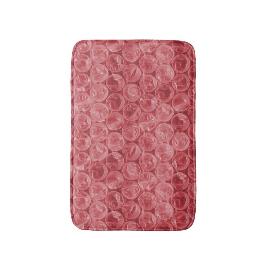 Rood omlooppatroon badmat (Voorkant Verticaal)