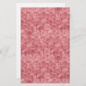 Rood omlooppatroon briefpapier (Voorkant / Achterkant)