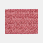 Rood omlooppatroon fleece deken (Voorkant (Horizontaal))
