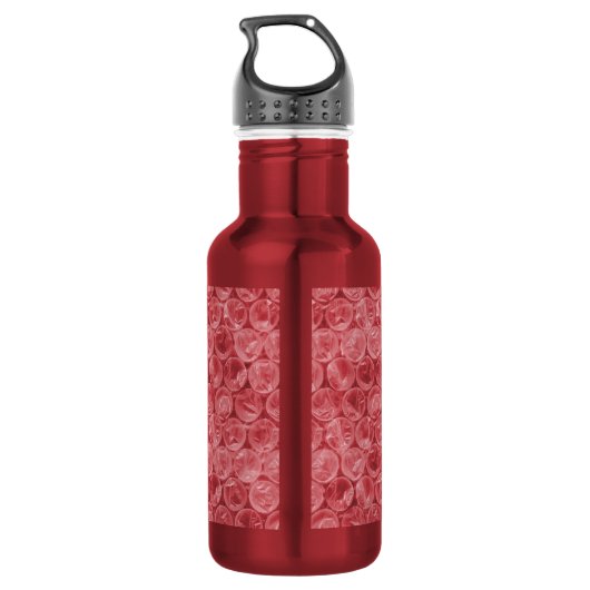 Rood omlooppatroon waterfles  (Achterkant)