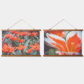 Rood ompveld hangend wandkleed (Dubbel)