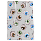 Rood-oog-ballonnetje met cadeau medium cadeauzakje (Achterkant)