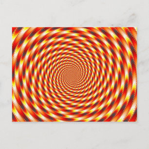 Rood oog - Fractal Briefkaart