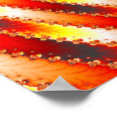 Rood oog - Fractal Poster (Hoek)