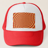 Rood oog - Fractal Trucker Pet (Voorkant)