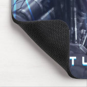 Rood-oog: met sci-Fi Dystopian Assasin Droid G Muismat (Hoek)