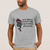 Rood oog rommelt niet met Dragons T-shirts kerker (Voorkant)