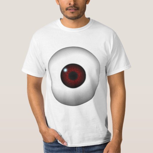 rood oog t-shirt (Voorkant)