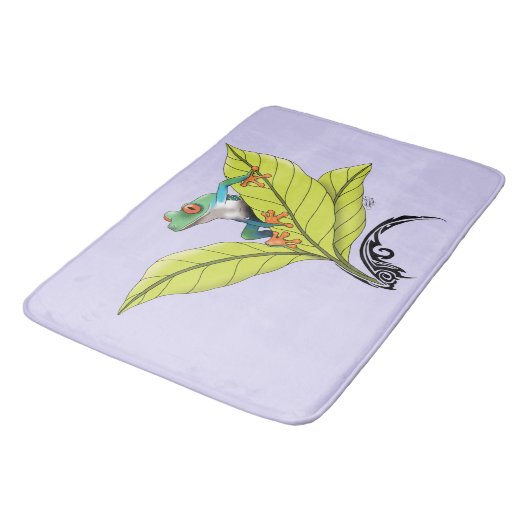 Rood-oogboomkikker Badmat (Gekanteld)