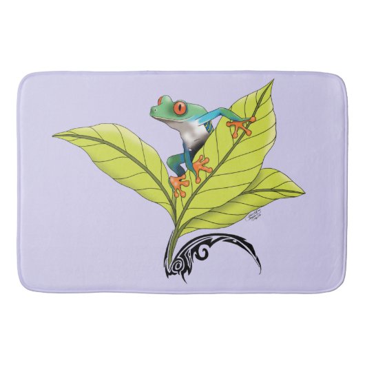 Rood-oogboomkikker Badmat (Voorkant)