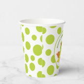 Rood-oogboomkikker Hoppy-Valentijnsdag Papieren Bekers (Rechts)