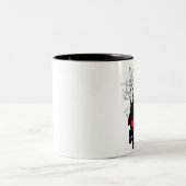 Rood-ooggasmasker Tweekleurige Koffiemok (Center)