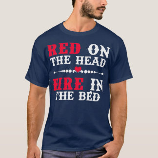Rood op de kop van de buik in de bruinvissen Ava T-shirt