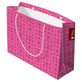Rood op Roze Groot Cadeauzakje (Achterkant Gekanteld)