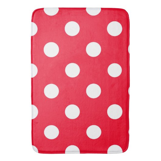 Rood op sneeuw badmat (Voorkant Verticaal)