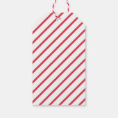 Rood open niet tot 25 december | Vakantie Cadeaulabel (Achterkant)