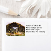 Rood opgerold schuifschroef etiket (Insitu)