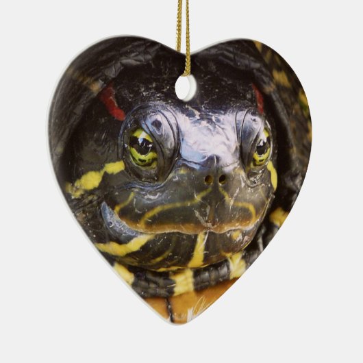 Rood opgerold schuifschroef keramisch ornament (Rechts)