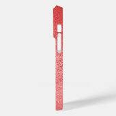 Rood opvallende ondergrond Case-Mate iPhone case (Achterkant / Links)
