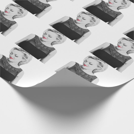 Rood opvulpapier cadeaupapier (Hoek)