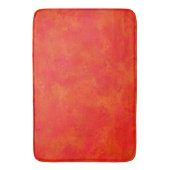 Rood Oranje Abstract Patroon Badmat (Voorkant Verticaal)