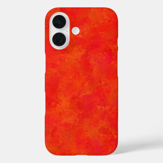 Rood Oranje Abstract Patroon Case-Mate iPhone Case (Achterkant)