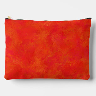 Rood Oranje Abstract Patroon Groot Etui