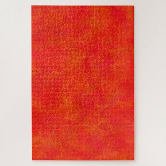 Rood Oranje Abstract Patroon Legpuzzel (Verticaal)