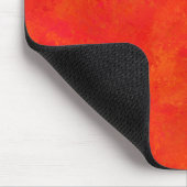 Rood Oranje Abstract Patroon Muismat (Hoek)