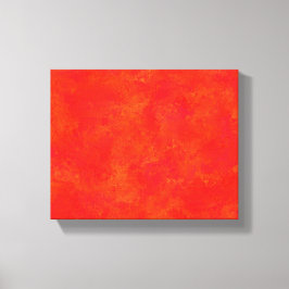 Rood Oranje Abstract Patroon Opgespannen Canvaspri Canvas Afdruk