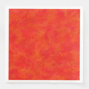 Rood Oranje Abstract Patroon Servet