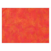 Rood Oranje Abstract Patroon Tafelkleed (Voorkant (Horizontaal))