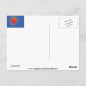 Rood Oranje Briefkaart (Achterkant)
