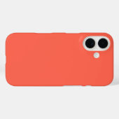 Rood-Oranje effen kleur - 2025 Trending Shade Case-Mate iPhone Case (Achterkant (horizontaal))