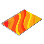 Rood Oranje en Geel Notitieboek (Linkerzijde)