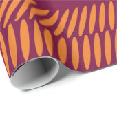 Rood Oranje geel Afrikaans / Etnische Gift Wrap Cadeaupapier (Rol Hoek)